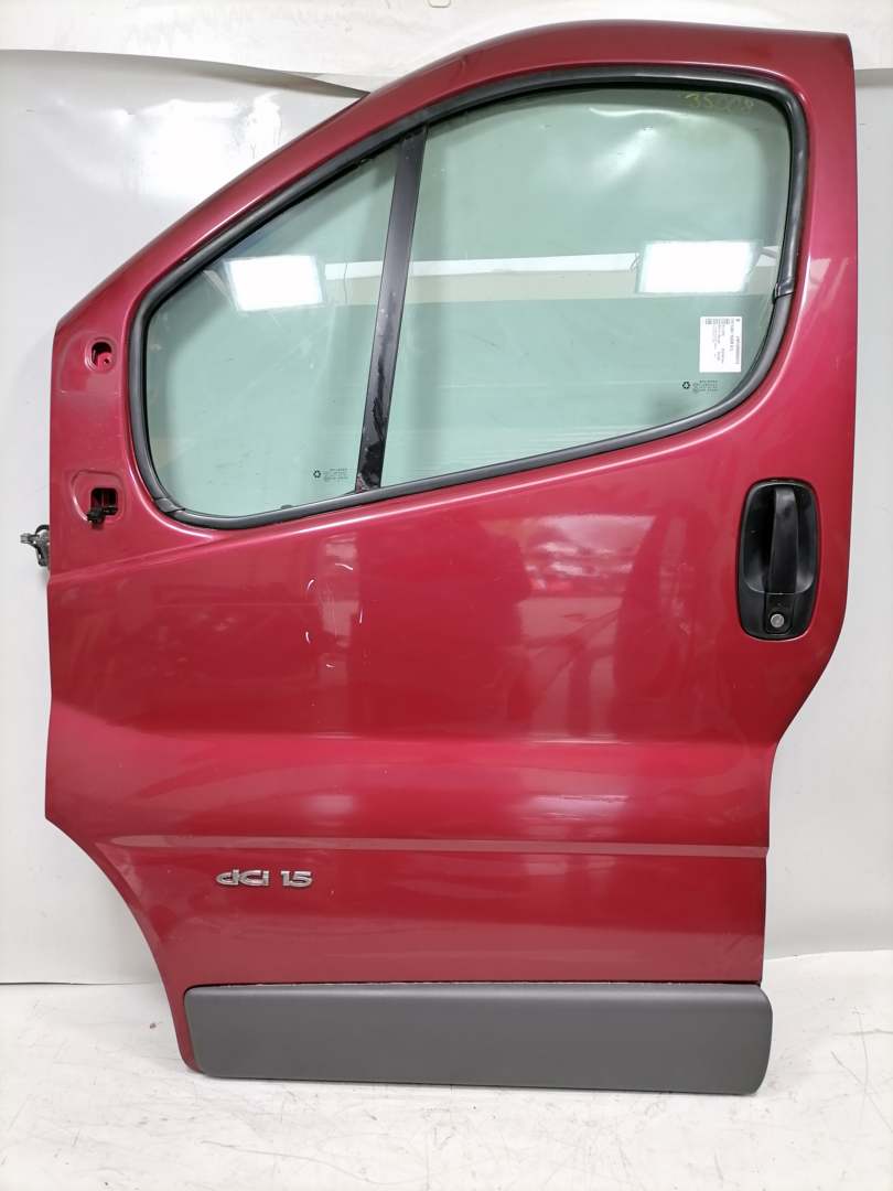 Renault Trafic 2 original T&uuml;r vorn links NV713 Rouge Cerise Rohbau Bj.2008